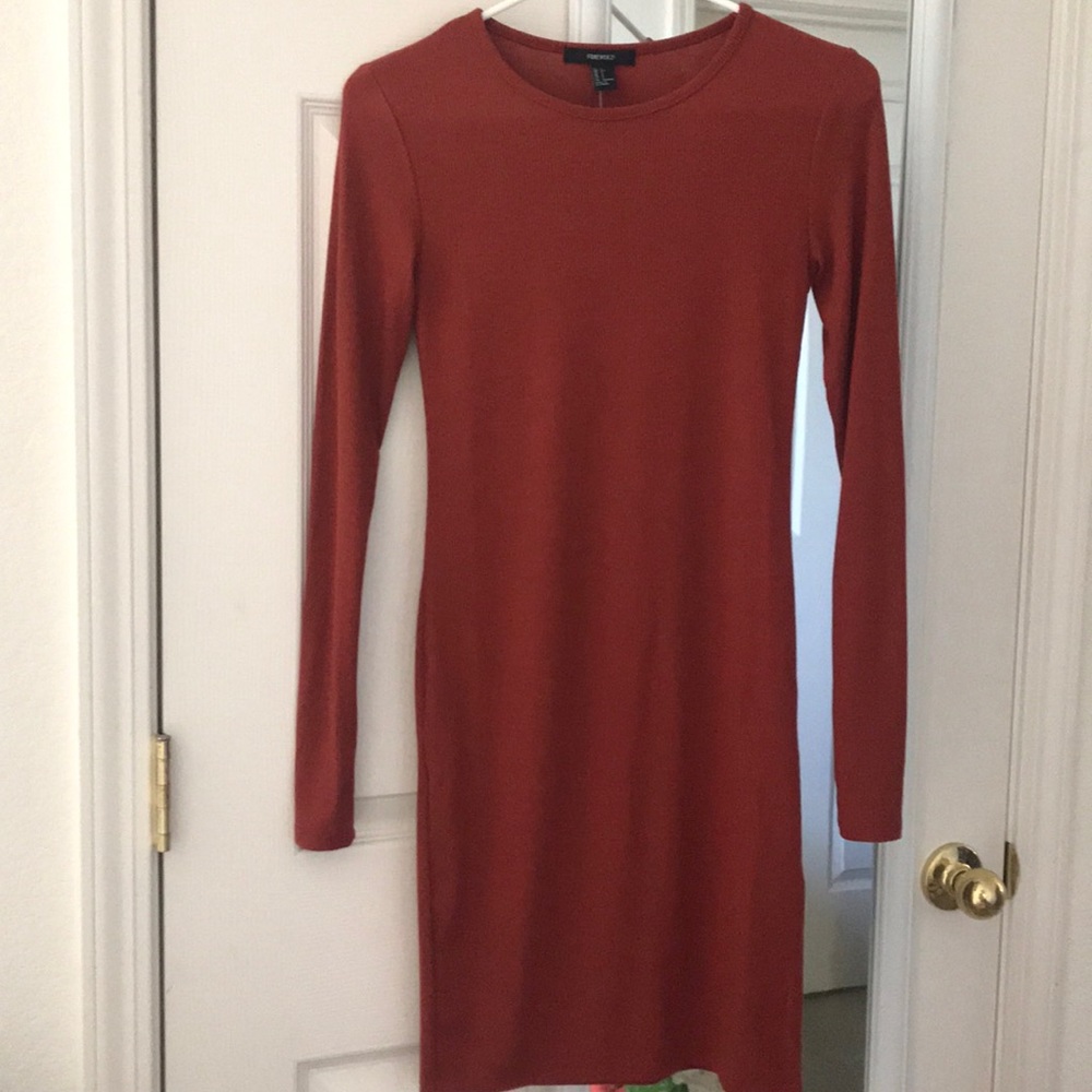 Ribbed bodycon dress